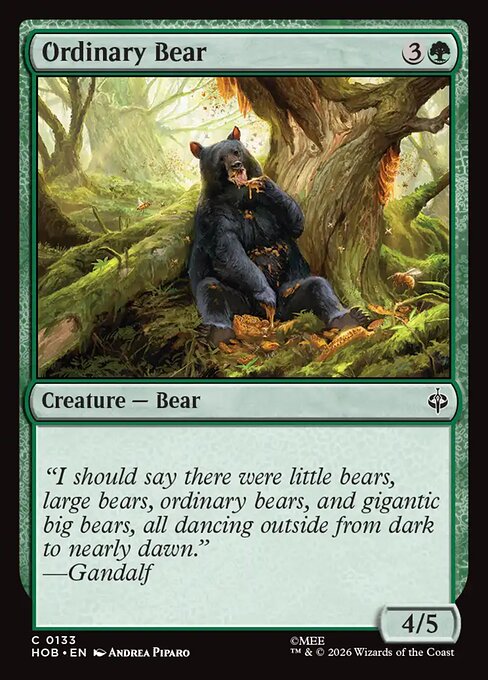 HOB: Ordinary Bear