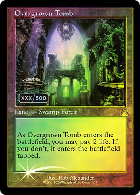 RVR: Overgrown Tomb (Retro Frame) (Serial Numbered) (Foil)