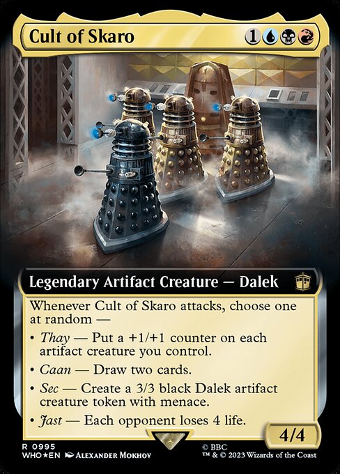 WHO: Cult of Skaro (Extended Art) (Surge Foil)