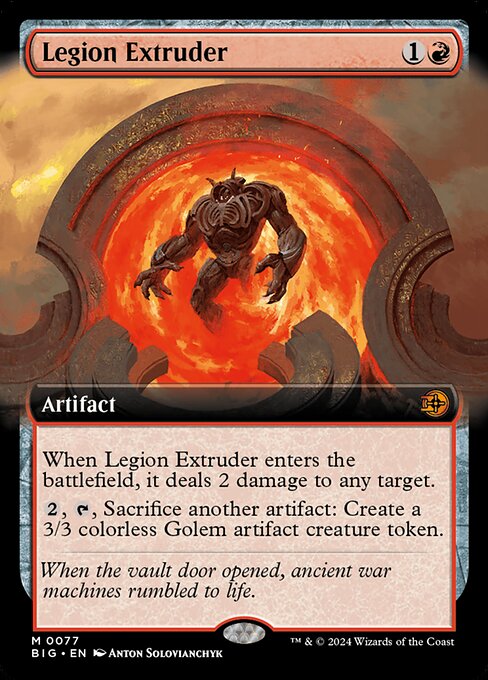 BIG: Legion Extruder (Extended Art)