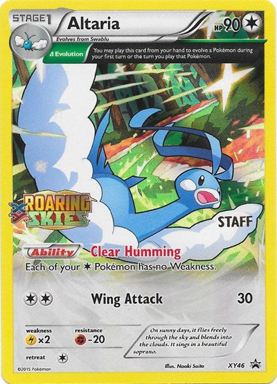 PR: Altaria - XY46 (Prerelease) [Staff] (Holofoil)