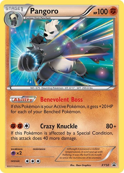 PR: Pangoro - XY50 (Holofoil)
