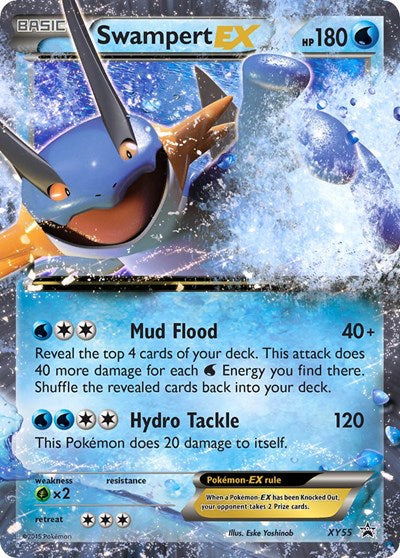 PR: Swampert EX - XY55 (Holofoil)