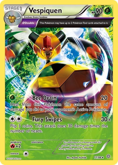 AOR: Vespiquen (11) (Reverse Holofoil)