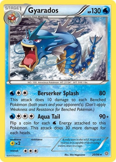 AOR: Gyarados (20) (Reverse Holofoil)