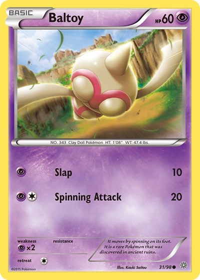 AOR: Baltoy (31)