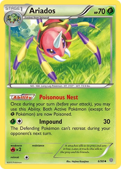 AOR: Ariados (Reverse Holofoil)