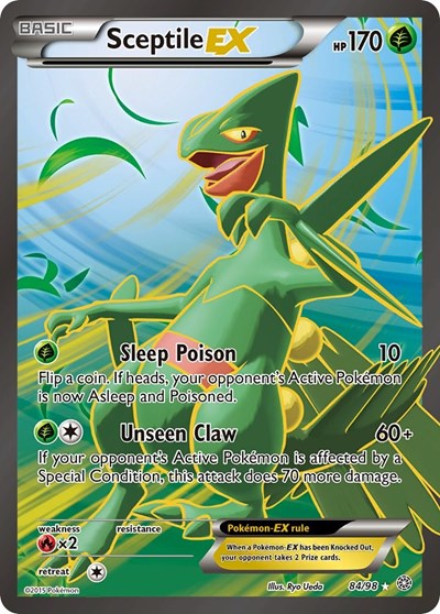 AOR: Sceptile EX (84 Full Art) (Holofoil)