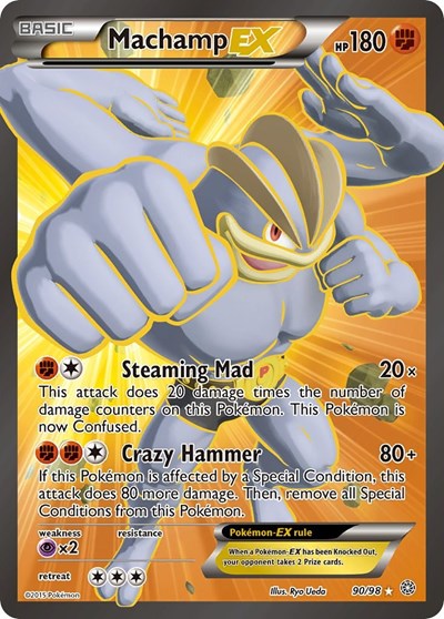 AOR: Machamp EX (90 Full Art) (Holofoil)