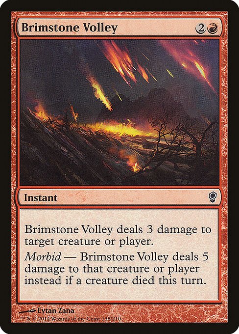 CNS: Brimstone Volley (Foil)