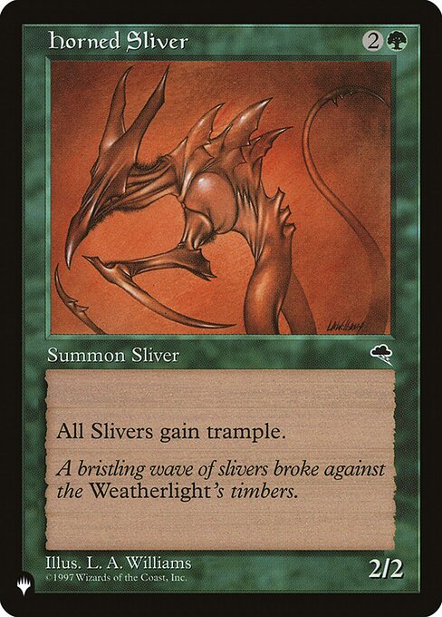 PLST: Horned Sliver