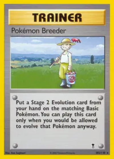 Pokemon Breeder 102/110 Unlimited Legendary Collection