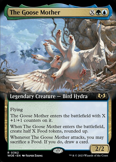 WOE: The Goose Mother (Extended Art) (Foil)