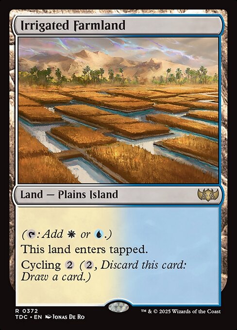 TDC: Irrigated Farmland