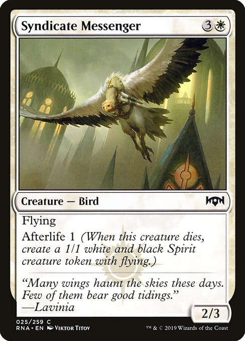RNA: Syndicate Messenger (Foil)