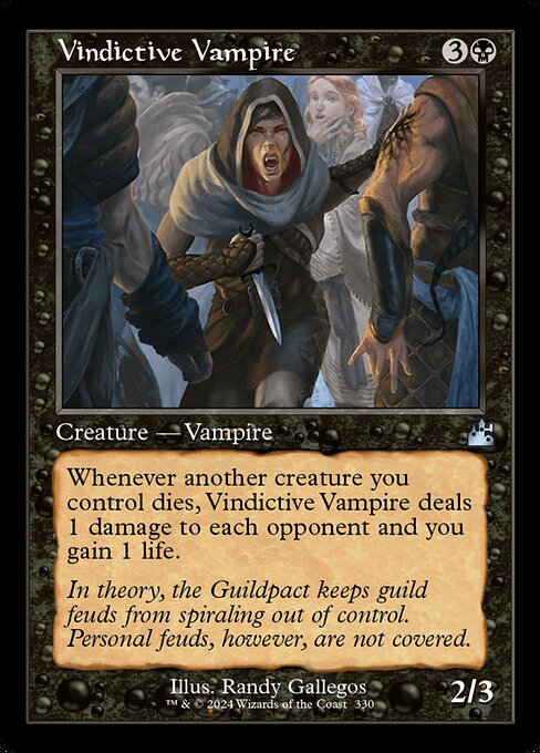 RVR: Vindictive Vampire (Retro Frame) (Foil)