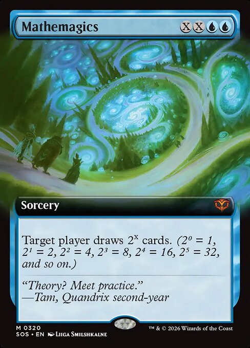 SOS: Mathemagics (Extended Art) (Foil)