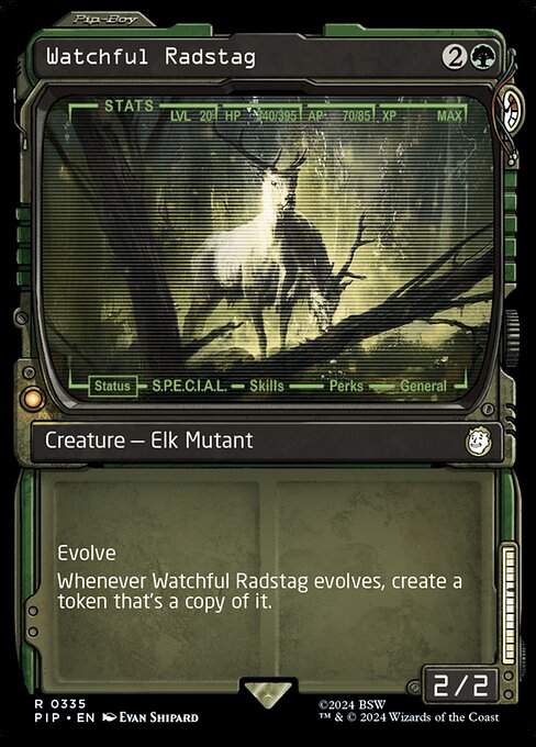 PIP: Watchful Radstag (Showcase) (Foil)