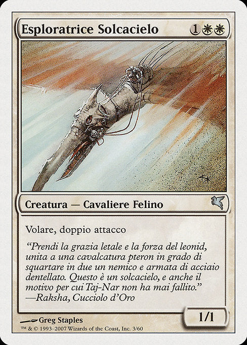 PSAL: Skyhunter Skirmisher (Italian) - "Esploratrice Solcacielo" (L3)