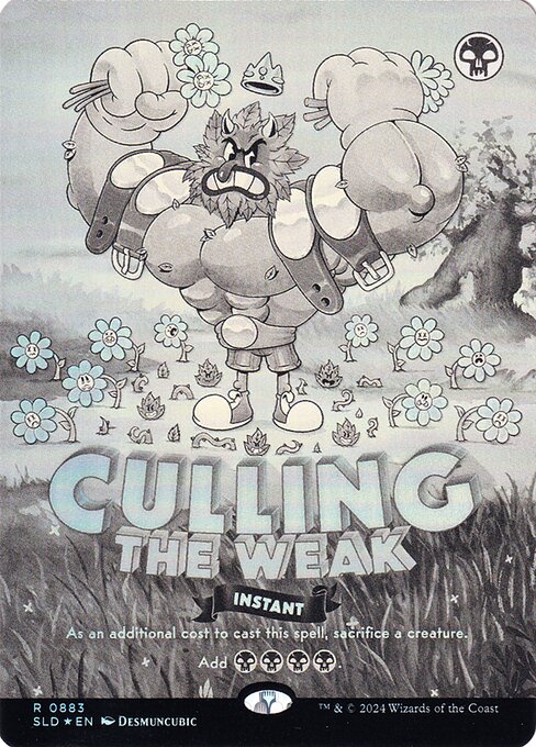SLD: Culling the Weak (Black & White Foil)