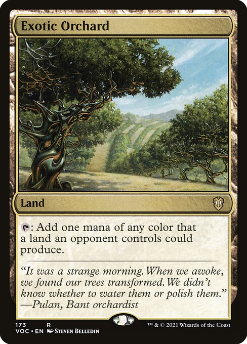VOC: Exotic Orchard