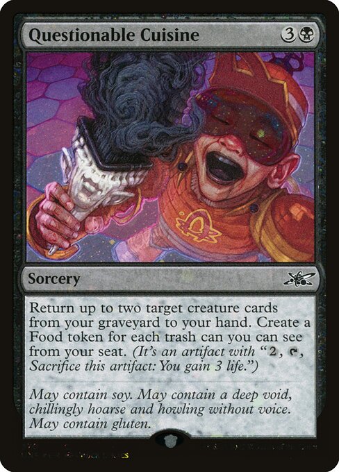 UNF: Questionable Cuisine (Galaxy Foil)