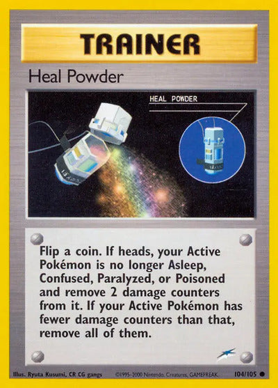 Heal Powder 104/105 Unlimited Neo Destiny