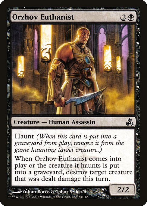 GPT: Orzhov Euthanist (Foil)