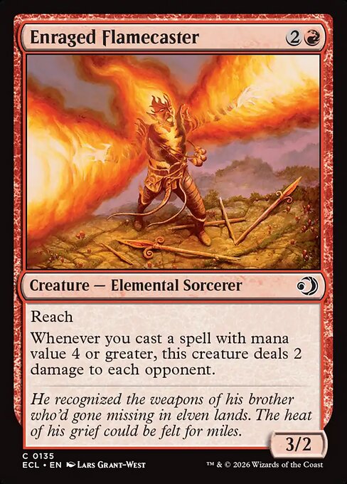 ECL: Enraged Flamecaster (Foil)