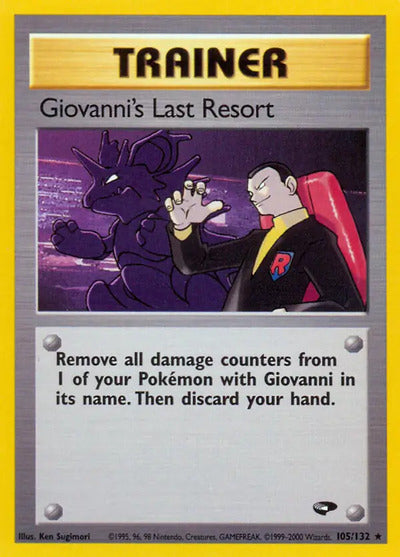 Giovanni's Last Resort 105/132 Unlimited Gym Challenge