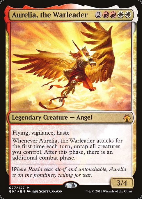 GK1: Aurelia, the Warleader (Foil)