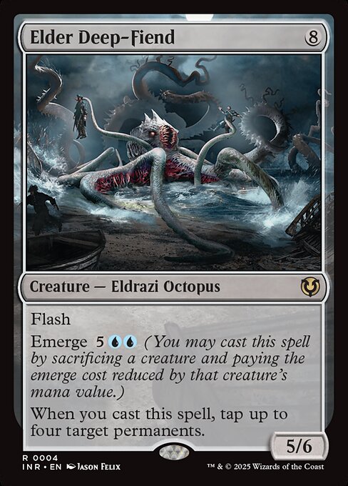 INR: Elder Deep-Fiend (Foil)