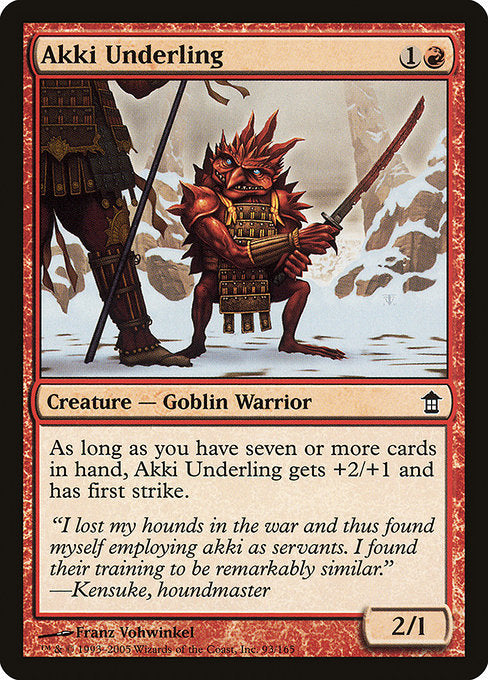 SOK: Akki Underling