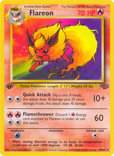 JU: Flareon (19) (1st Edition)