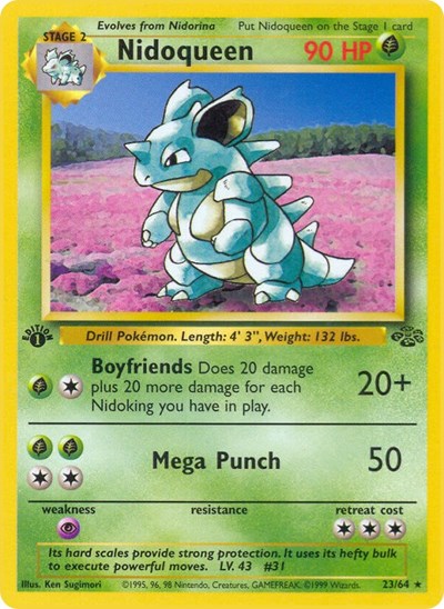 JU: Nidoqueen (23) (1st Edition)
