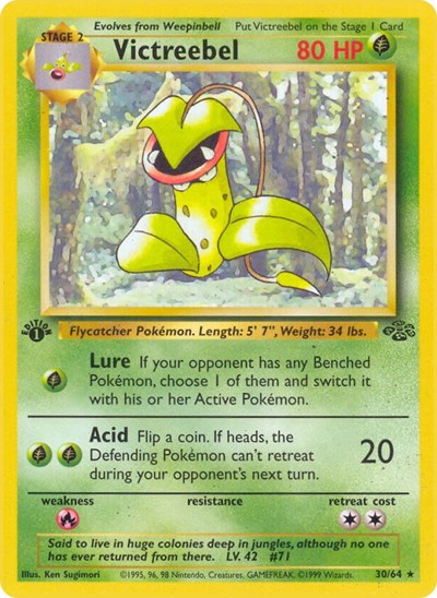 JU: Victreebel (30) (1st Edition)