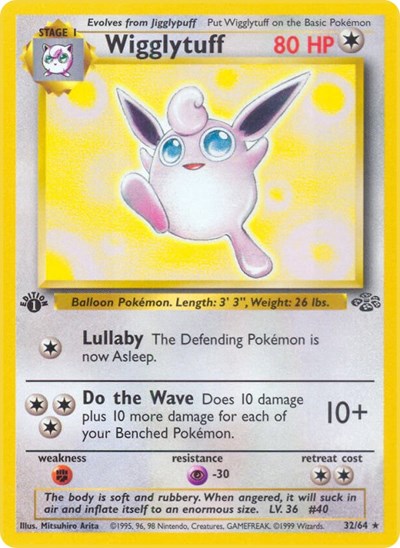JU: Wigglytuff (32) (1st Edition)