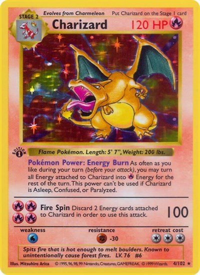 BSS: Charizard (1st Edition Holofoil)