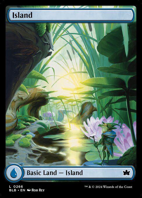 BLB: Island (0266) (Foil)