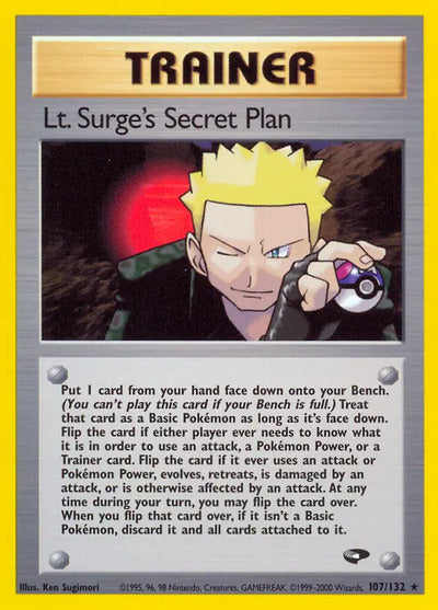 Lt. Surge's Secret Plan 107/132 Unlimited Gym Challenge