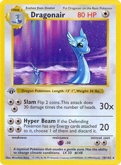 BSS: Dragonair (1st Edition)