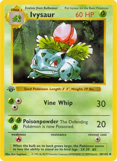 BSS: Ivysaur (1st Edition)