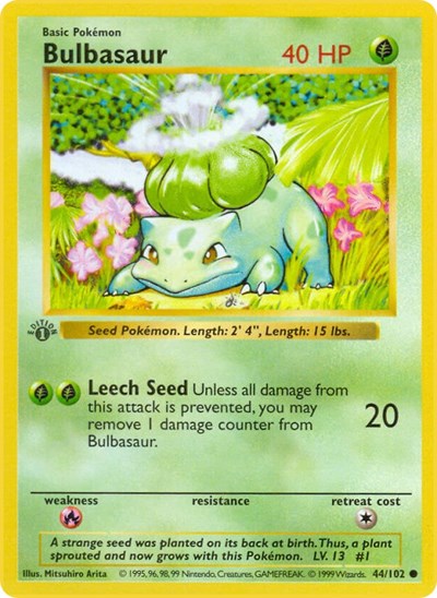 BSS: Bulbasaur (1st Edition)
