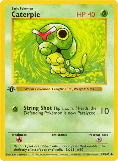 BSS: Caterpie (1st Edition)