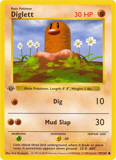 BSS: Diglett (1st Edition)