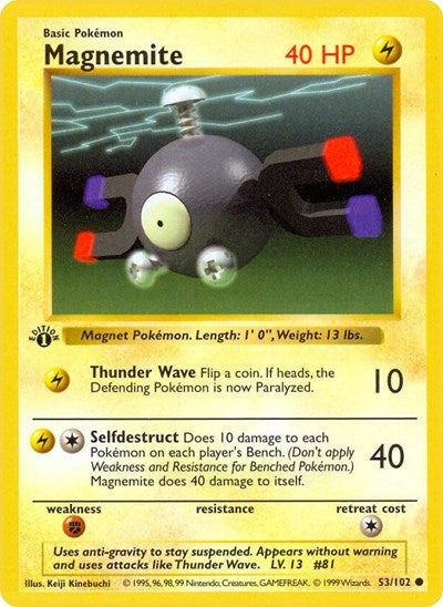 BSS: Magnemite (1st Edition)