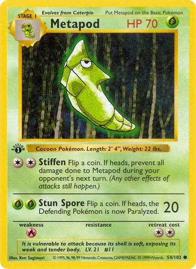 BSS: Metapod (1st Edition)