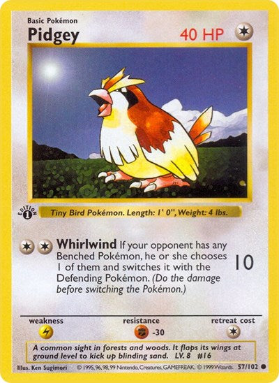 BSS: Pidgey (1st Edition)