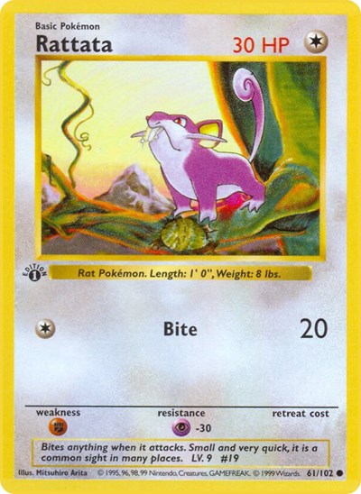 BSS: Rattata (1st Edition)