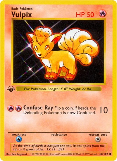 BSS: Vulpix (1st Edition)